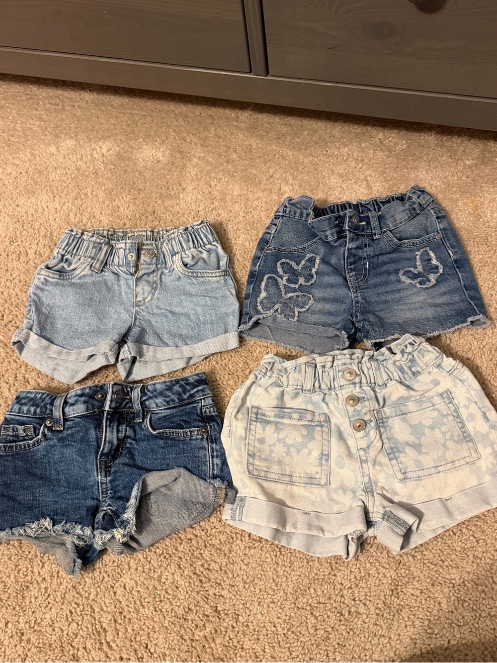 Kids Denim Shorts Pack - Light & Dark Blue